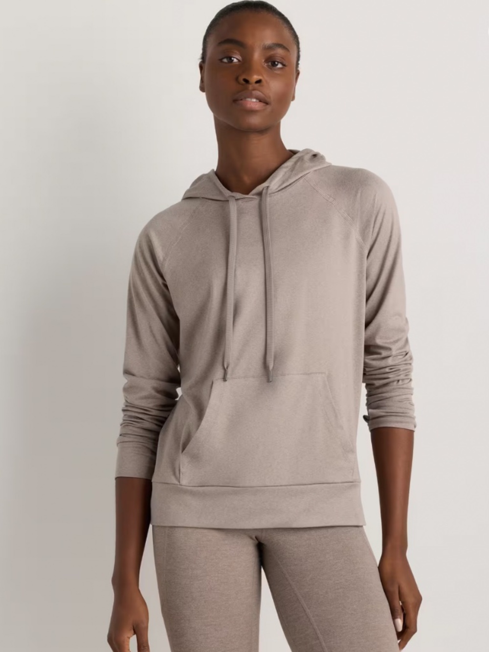 Quince Flowknit Pullover Hoodie